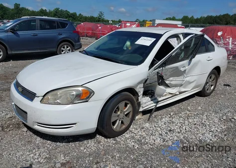 2012 Chevrolet Impala Ls z USA, uszkodzony, nr VIN 2G1WF5E35C1146274